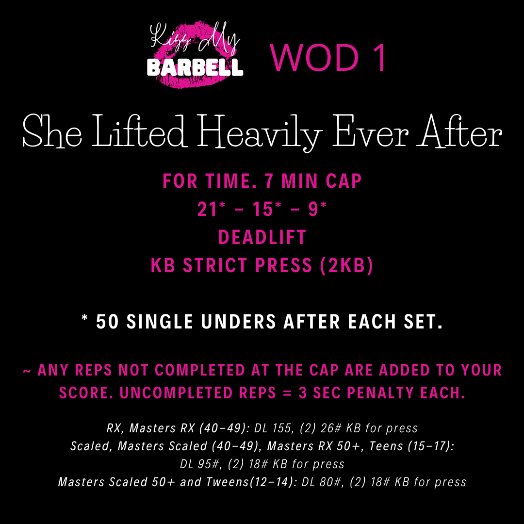 Kiss 2025 Wod 1