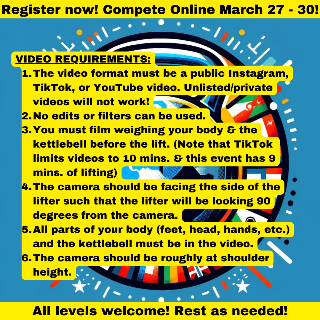 kettlebell competition rules
