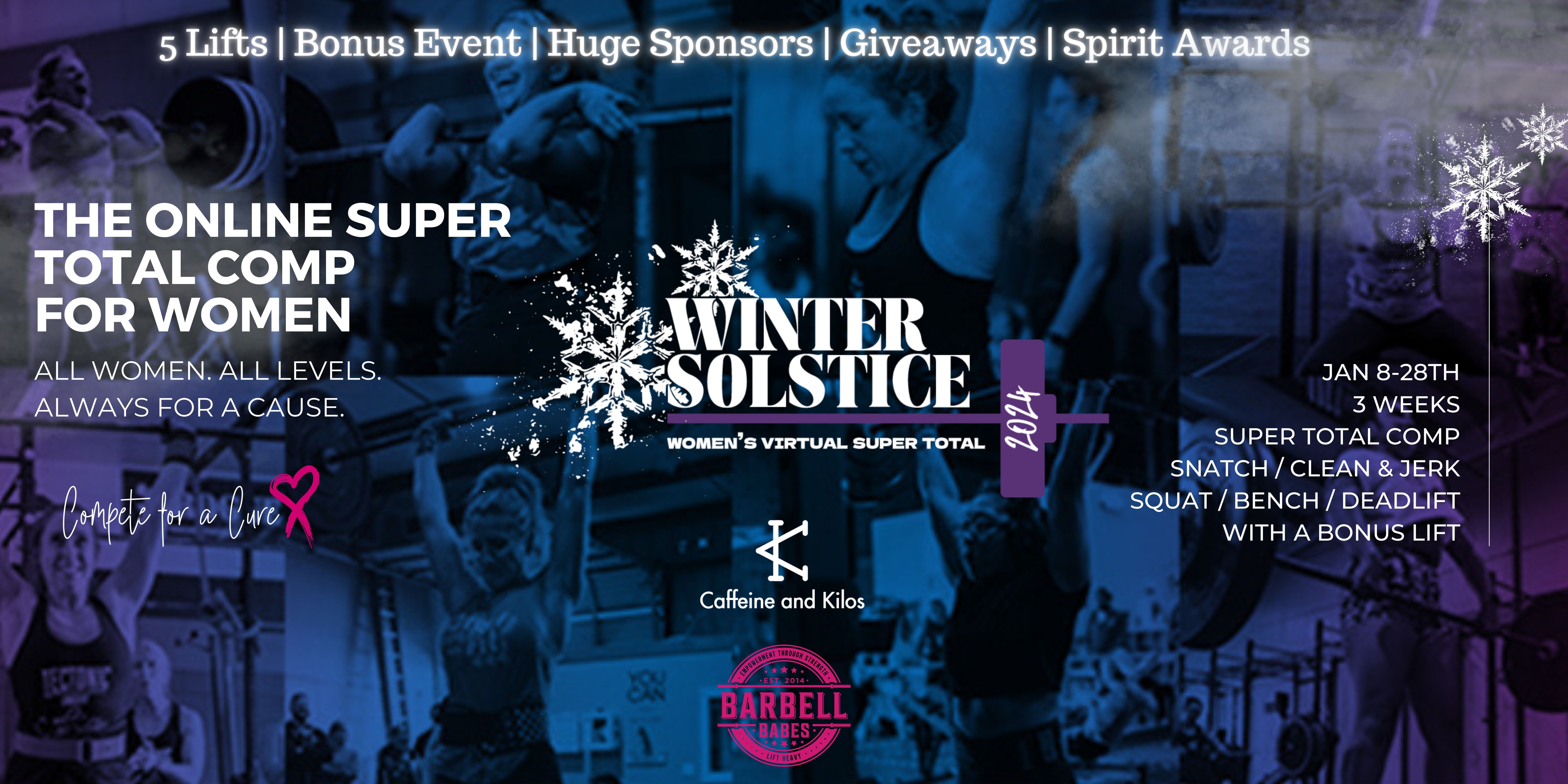 Winter Solstice 2024 Powered by Competition Corner ® Official Site