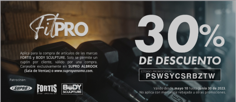 30% en Supro