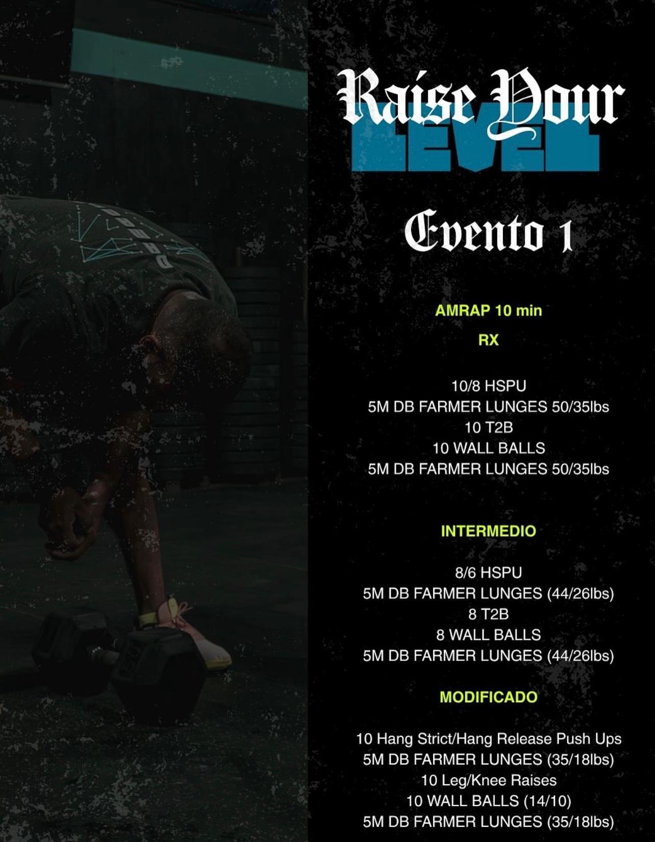 EVENTO 1 - RYL 5