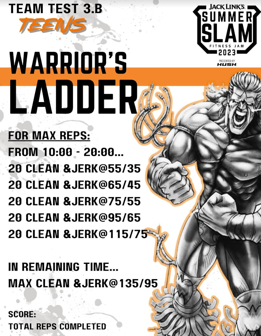 Warrior's Ladder - Teens Division