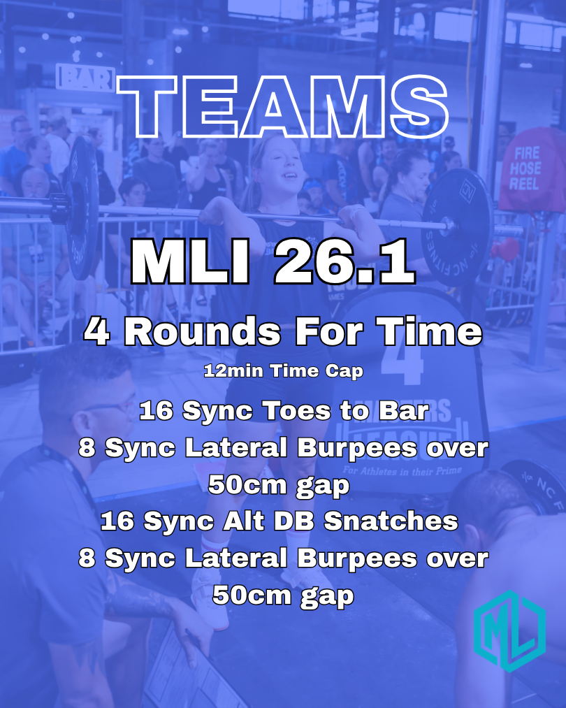 MASTERS LEAGUE TEAM SERIES ONLINE INVITATIONAL 2026 Workouts | Powered ...